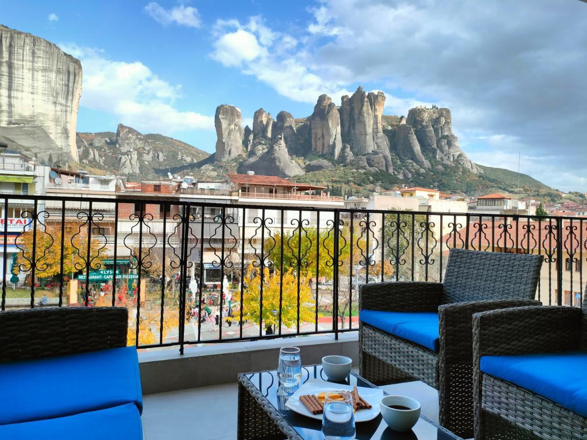 Meteora Scenic Loft Lägenhet Kalampaka Exteriör bild