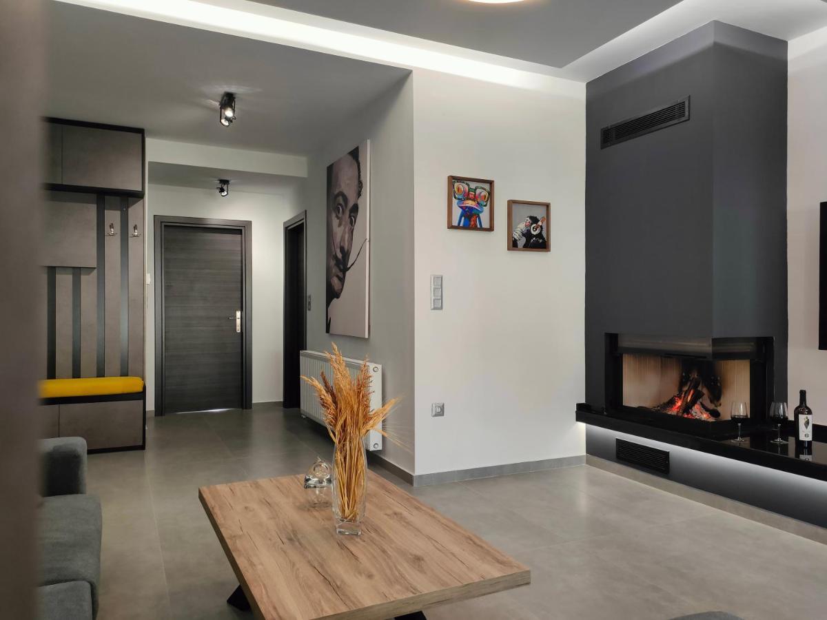 Meteora Scenic Loft Lägenhet Kalampaka Exteriör bild