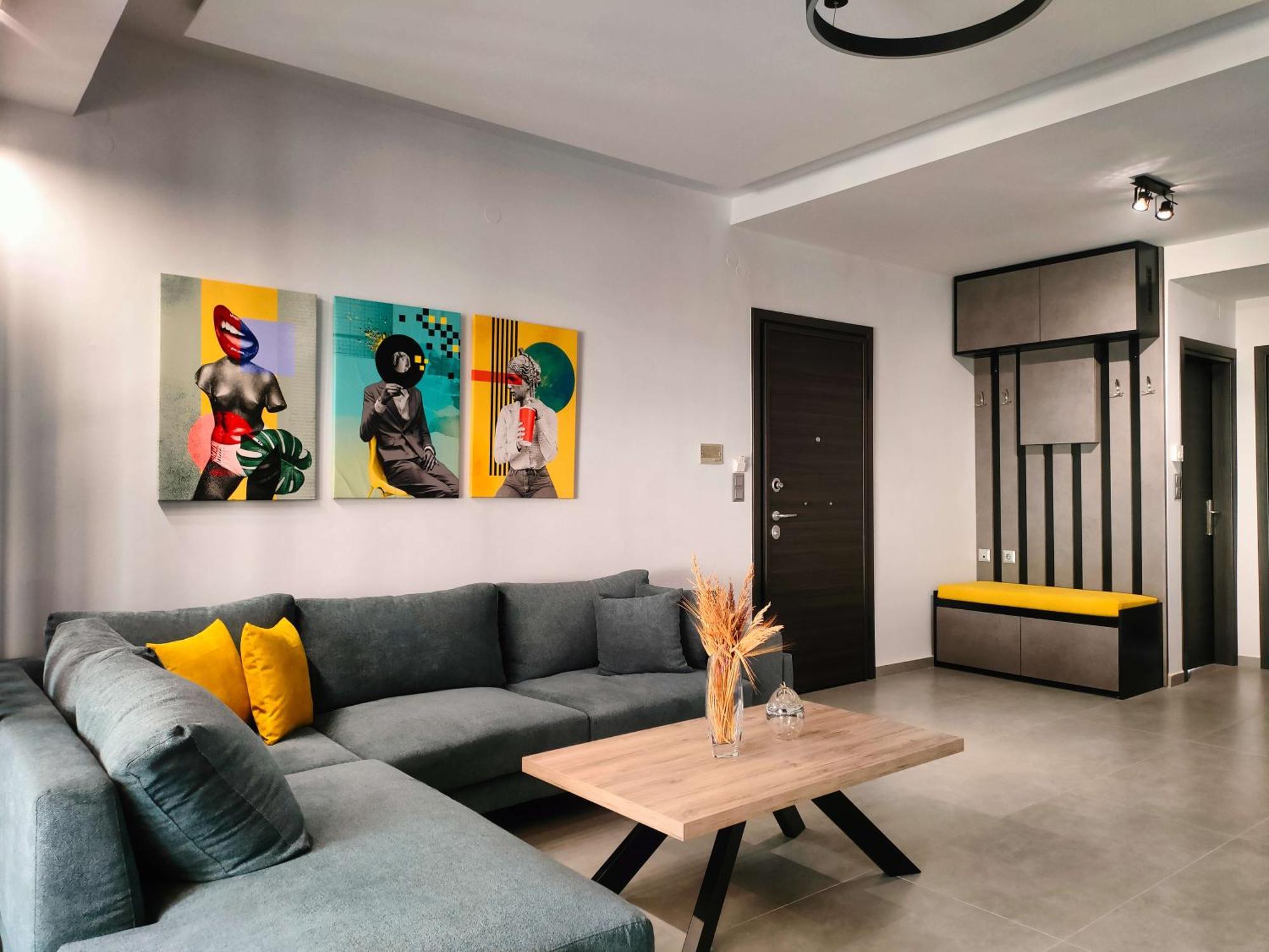 Meteora Scenic Loft Lägenhet Kalampaka Exteriör bild