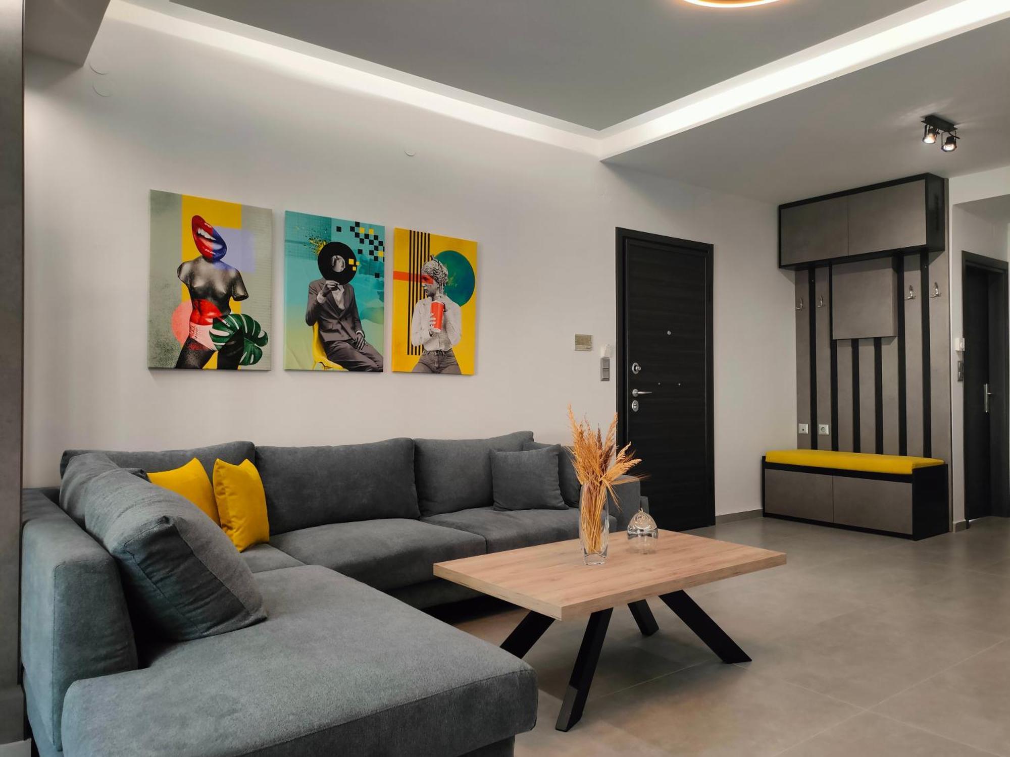 Meteora Scenic Loft Lägenhet Kalampaka Exteriör bild