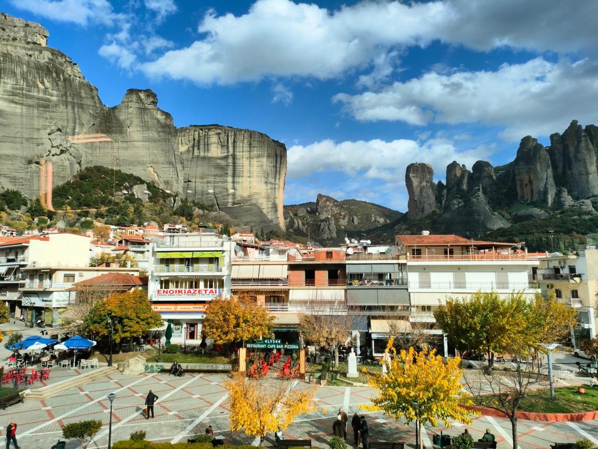 Meteora Scenic Loft Lägenhet Kalampaka Exteriör bild